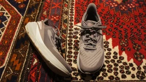 Women's Altra Experience Flow Sz 11 Gray/Blue Running Shoe *AL0A85NW550 - Picture 1 of 11