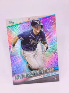 Curtis Mead RC Stars of MLB 2024 Topps Series 1 Tampa Bay Rays - Picture 1 of 2