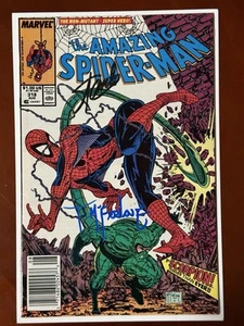Amazing Spiderman 318 firmato Stan Lee e Todd McFarlane copertina e arte! - Foto 1 di 11