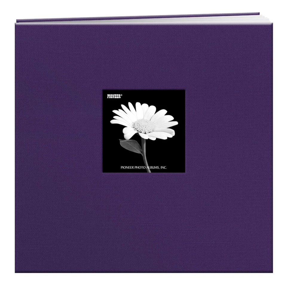 Capa de pano livro Pioneer álbum pós encadernado 12"X12" - roxo uva - Imagem 1 de 1
