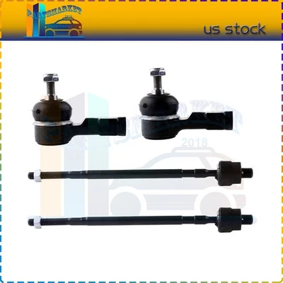 Fit For 1993 1994 Dodge Colt Set Of 4 New Front Tie Rods End Suspension Kit - Изображение 1 из 4