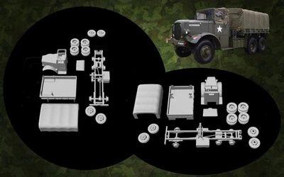Kit maqueta para montar y pintar - Vehículo militar . Mack NM8 6x6 - 1/72 - Immagine 1 di 2