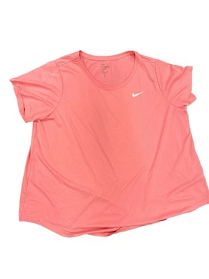 Camiseta de entrenamiento NIKE para mujer talla grande Dri-FIT Legend cuello redondo - rosa pálido 3X Foto 1 de 4