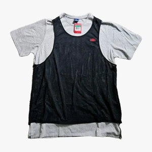 NEW - Nike Jordan S/S Tee Mesh Overlay Grey 884271-063 Size XL (SOLD OUT) - Picture 1 of 6