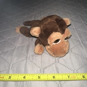 Muñeco de peluche pequeño mono marrón - Imagen 1 de 2