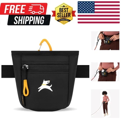 Bolsa de golosinas Goodie, bolsa de golosinas para perros, clip para cinturón para entrenamiento manos libres, M... Foto 1 de 4