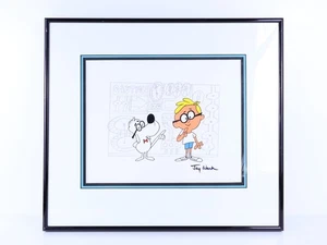 *RAR* Mr. Peabody & Sherman Jay Ward SIGNIERTE Szene Cel (Peabody, Sherman) - Bild 1 von 5