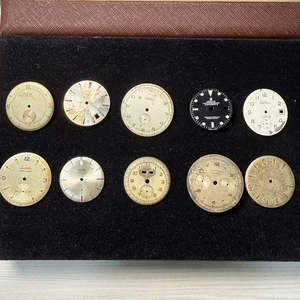 Lot Of Ten Quadrants For Reprinting: Longines, Perseo, Roamer, Avia, Unver - Picture 1 of 21