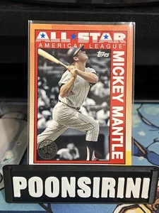 2025 Topps 1990 All Star Mickey Mantle #90AS-43 - Bild 1 von 2