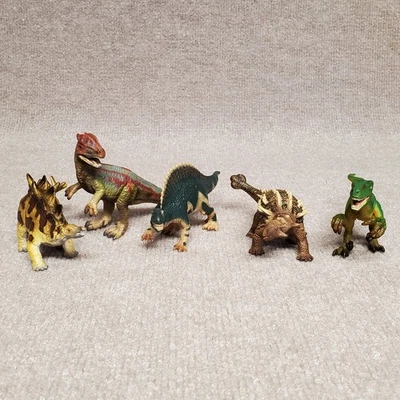 Schleich Alemania - Lote de 5 estatuillas de dinosaurios de la década de 2000 de colección Foto 1 de 4