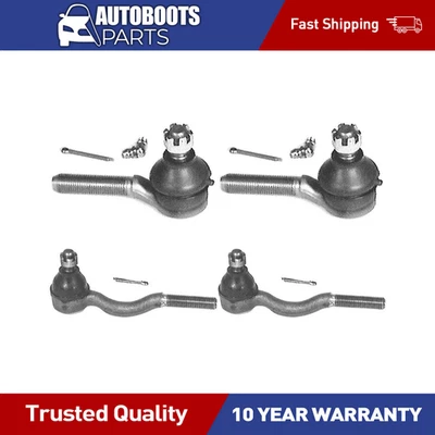 4 X внутренние внешние концы анкерного стержня Delphi для Toyota Celica 1971 1972 1973 1974 - Изображение 1 из 4