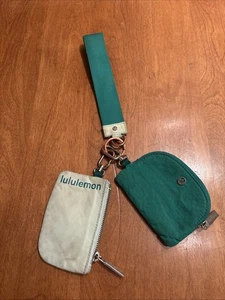 Muñequera Lululemon Doble Bolsa, Verde Lima Edición Limitada - Imagen 1 de 1