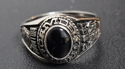 Anillo Camden High Bulldogs 2011 talla 8,5, 925 esterlina, grabado SAM Foto 1 de 4