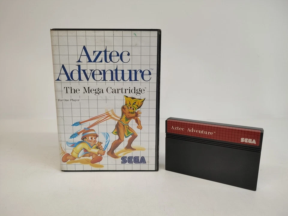 Aztec Adventure SEGA Master System Boxed NO MANUAL PAL  - Image 1 of 4
