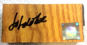Jo Jo White Autographed original Boston Garden Parquet with Garden Hologram - Picture 1 of 2