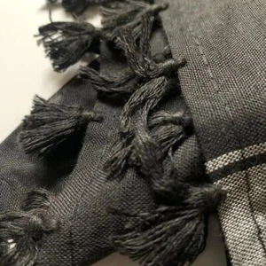 Bufanda árabe Keffiyeh Shemagh todo original hecha en Palestina algodón Kufiya Arafat. - Imagen 1 de 5