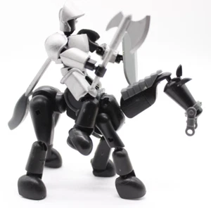 Stikfas Omega Male Armored Knight With Stallion 2030 (Please Read) - Picture 1 of 5