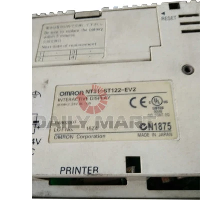 Omron NT31-ST122-EV2 NT31ST122EV2 usado y probado Foto 1 de 2