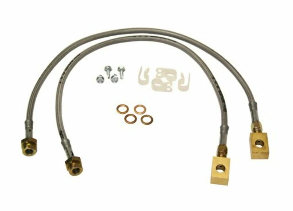 Skyjacker Stainless Steel Brake Line Front for 1992-1998 GMC K2500 Suburban — 第 1/1 张图片