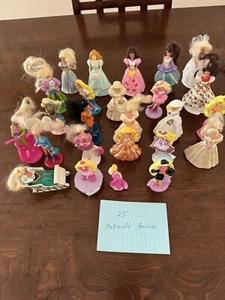 Lot of 25 Vintage Barbie McDonalds Happy Meal Toys 90’s - Picture 1 of 1