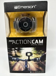 Cámara digital de acción Emerson EVC355WG 720p HD video impermeable caja sellada - Imagen 1 de 8