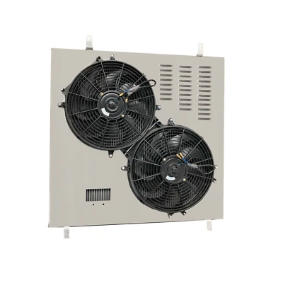 Aluminum Shroud Fan+Relay For 2005-07 Ford F250 F350 F450 F550 6.0L Powerstroke - Image 1 of 4