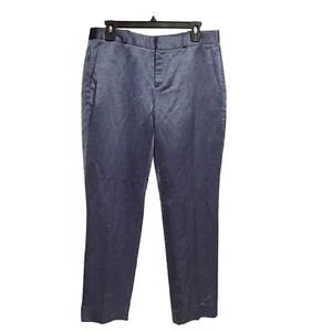 Banana Republic Heritage Collection Women's Avery Fit Pants size 6 Shiny Blue - Picture 1 of 13