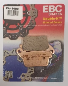 Pastillas de freno de disco trasero sinterizadas EBC (1 juego) se adaptan a SUZUKI GSXR600 (2011 a 2022) - Imagen 1 de 5
