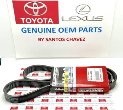 09-11 Toyota Corolla,Matrix Serpentine Drive Fan Belt GENUINEOEM PART90916-A2018 - Image 1 of 4
