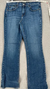 Levi's 515 Women's Medium Wash Bootcut Blue Denim Jeans - Size 6M (28x32) - Picture 1 of 10