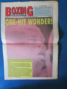 Boxing Weekly Magazine - 7/11/90 - Buster Douglas Cover - Picture 1 of 3