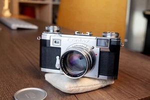 Contax IIa Zeiss Opton Sonnar 5cm f/1.5 T (5 cm f1.5 50 50mm) Excellent! - Picture 1 of 19