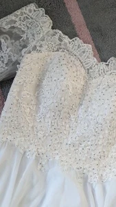 Brautkleid, Hochzeitskleid, Größe 40, Creme, neu mit Etikett - Bild 1 von 19