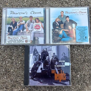 TV Soundtrack 3 CD Lot: Dawson's Creek Volume 1 & 2 + The Heights - Picture 1 of 4