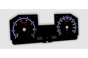 Renault Clio 3 design 1 glow gauge plasma dials tachoscheibe glow shift indicato - Bild 1 von 2