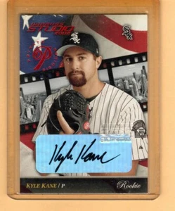 2002 Donruss Studio private Signing KYLE KANE RC no.229 white sox #201/250 - Picture 1 of 1