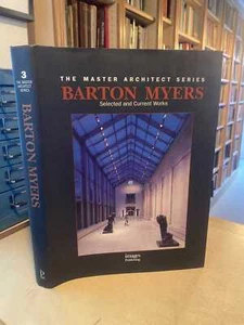 Barton Myers: Selected and Current Works (The Master Architect Series) 1994 HB - Imagen 1 de 1