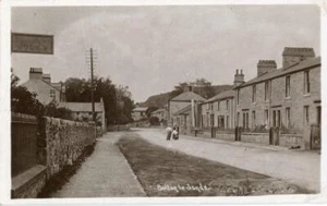 REAL PHOTOGRAPHIC POSTCARD OF BOLTON-LE-SANDS, (NEAR CARNFORTH), LANCASHIRE - Picture 1 of 2