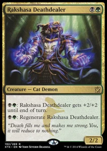 *FOIL* RAKSHASA DEATHDEALER Khans of Tarkir mtg Land NM - *FOIL* - Bild 1 von 1