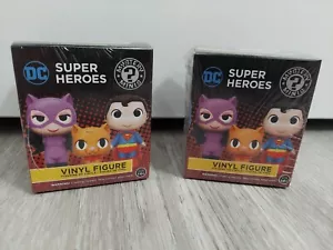 BRAND NEW FUNKO MYSTERY MINIS DC SUPER HEROES (2) PCS - Picture 1 of 3