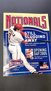 Vintage Washington Nationals 2003 Game Day Program - Vol 1 Issue 2 - Bild 1 von 9