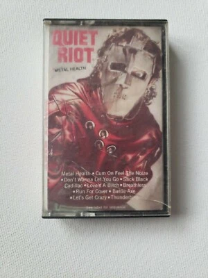 Quiet Riot Metal Health CASSETTE Tape 1983 CBS - Image 1 of 3