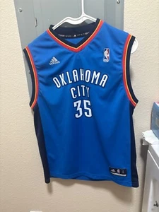 Adidas Oklahoma City Durant 35 Jersey Youth LARGE NBA Kevin Durant OKC - Picture 1 of 4