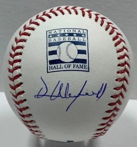 Padres DAVE WINFIELD Signed Official Hall of Fame Logo Baseball AUTO Yanke JSA - Picture 1 of 1