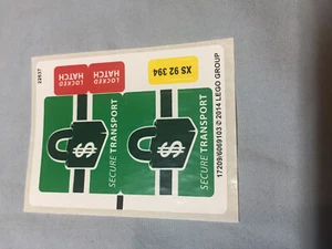 Authentic Lego Unused Sticker Sheet 76015 Doc Ock Truck Heist 17209 - Picture 1 of 3