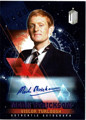 Doctor Who Timeless Topps Auto Autograph Mark Strickson as Vislor Turlough 10/25 - Image 1 of 2