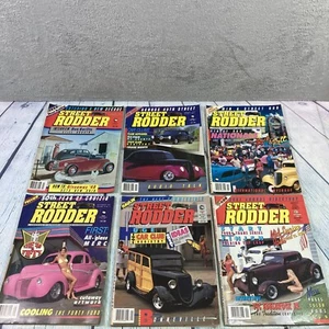 Vintage Street Rodder Magazines 6 Issues 1990-1992 Hot Rods Custom Cars Garage - Picture 1 of 12