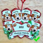 NAME PERSONALIZED ORNAMENT Bear Family of 6 CHRISTMAS GIFT Tree Decor