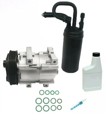 Reman AC Compressor Kit EG128 Fits Ford Ranger 98-01 2.5L, Fits Mazda B2500 2.5L - Image 1 of 4