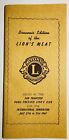 San Francisco CA 1947 Lions Club Meat International Convention Lots Of Ads